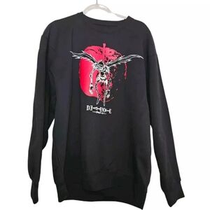 Death Note Mens Pullover Crewneck Sweater Top NWOT Size Large
